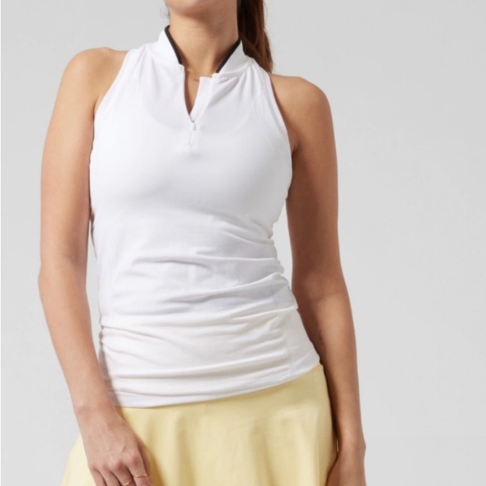 NWT Athleta Momentum Polo Tank